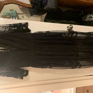 Wishlist black lace romper